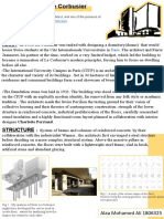 Structure: ABOUT - in 1930, Le Corbusier Was Tasked With Designing A Dormitory (Dorms) That Would