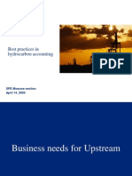 Best Practices in Hydrocarbon Accounting: SPE Moscow Section April 14, 2009