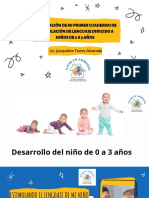 Elaboración de Mi Primer Cuaderno de Estimulación de Lenguaje Dirigido A Niños de 0 A 3 Años