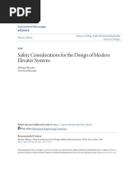 Safety Considerations For The Design of Modern Elevator Systems