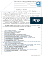 Interpretacao de Texto o Urso e As Abelhas 3 Ano e 4 Ano Respostas