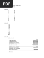 Chapter 7 - Construction Contracts PROBLEMS (2020 Edition)