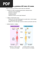 Genética y Genómica Del Cáncer de Mama Apuntes