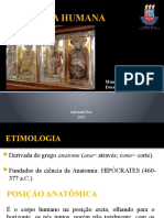 1 Introdução Anatomia Humana