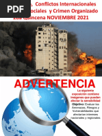 TERRORISMO 2da QUINCENA NOVIEMBRE 2021