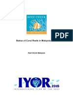 Status of Coral Reefs in Malaysia, 2018