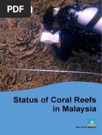 Status of Coral Reefs in Malaysia: Published By, Reef Check Malaysia