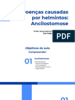 AULA 16 - Doenças Causadas Por Helmintos - Ancilostomose