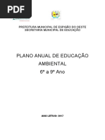 Plano de Educação Ambiental 2017