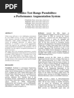 Galileo Test Range Pseudolites: A Performance Augmentation System