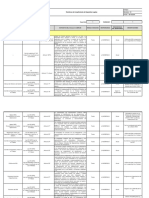 Matriz Legal de Requisitos Legales de Seguridad y Salud Ocupacional