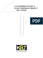 Pekerjaan Instalasi Panel Temporary & Replace ACB MNC TOWER