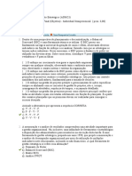 Planejamento Estratégico (ADM23) Avaliação Final