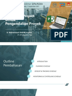 Webinar Sipilpedia - Microsoft Project Untuk Pengendalian Proyek - 110921