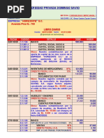 ASIENTOS DE DIARIO MAYO 2021 EJERCICIO No. - 1 Contabilidad Empresarial I