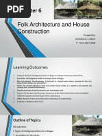 Chapter 6 Folk Architecture and House Construction Copy 2