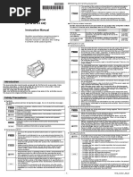 Instruction Manual: SV2 Series Servo Motor (50 W To 5.0 KW)