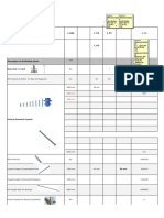 Scaffolding Material Calc. For Wall Face