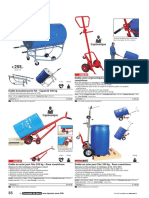 Diable Acier Ergonomique Pour Fûts 350 KG - Roue Caoutchouc