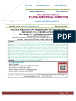 Dossier Preparation Requirements For Generic Drugs of Us Europe India