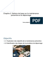 Chapitre 2 - Notions de Base Sur La Maintenance Préventive Et Le Dépannage