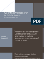 Quantitative Methods Lesson 1