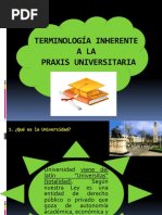 Terminologias de La Universidad