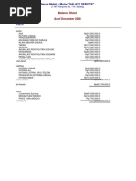 Standard Balance Sheet GALAXY SERVICE