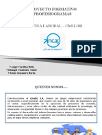 Proyecto Formativo Profesiogramas