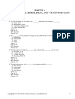 Prenatal Development, Birth, and The Newborn Baby: Multiple Choice