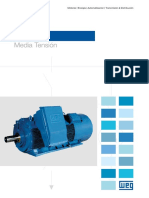 WEG HGF Motor Trifasico de Induccion Mexico Catalogo Espanol