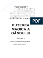 David Joseph Schwartz - Puterea Magica A Gandului