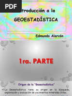 Introduccion A La Geoestadistica