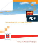 Feuille de Route Systemes Stockage Energie