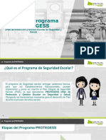 Difusión Programa PROTEGESS