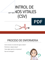 Control de Signos Vitales