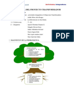 Estructura Del Proyecto de Expresión Transformadora111111