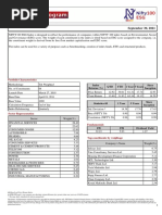Factsheet NIFTY100 ESG Index