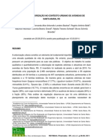 Análise Da Arborização No Contexto Urbano de Avenidas de Santa Maria, Rs