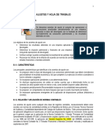 Tema 8 Ajustes y Hoja de Trabajo