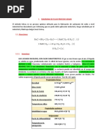 Diagrama de Flujo Proceso Solvay