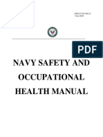 Navy Safety and Occupational Health Manual: OPNAV M-5100.23 5 Jun 2020