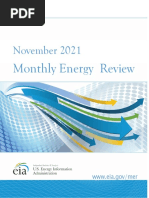 November 2021: Monthly Energy Review