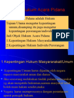 Objek Hukum Acara Pidana