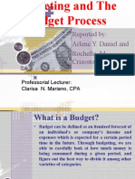 Budgeting and The Budget Process