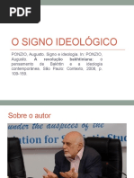 O Signo Ideológico