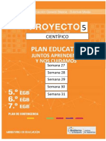 Proyecto Cientifico # 5 SEXTO AÑO