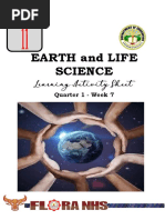 Earth and Life Science: Quarter 1 - Week 7