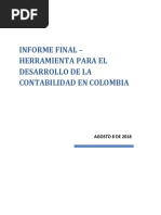 Informe Final - Herramienta para El Desarrollo de La Contabilidad en Colombia