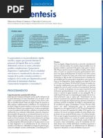 Paracentesis: Revisión Técnica Diagnóstica